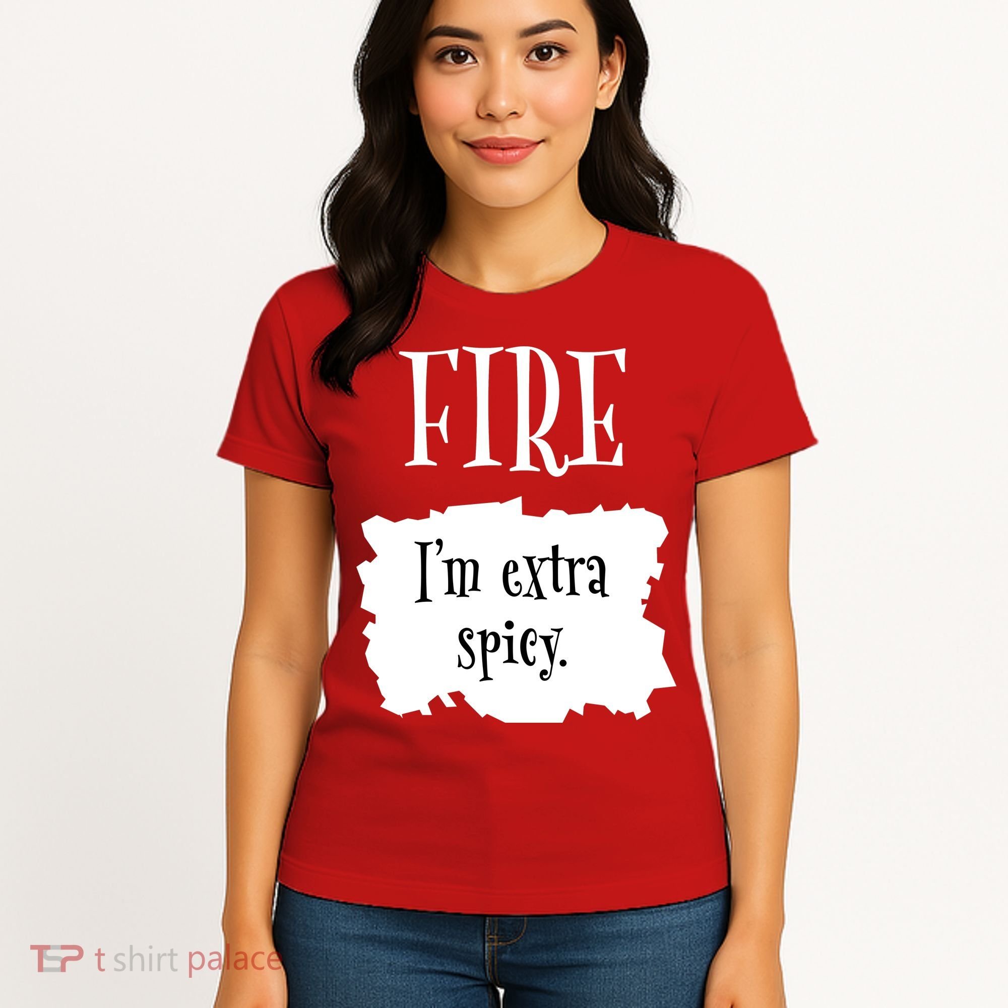 Fire Hot Packet Halloween Taco Im Extra Spicy Costume Women's T-Shirt