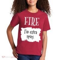 Fire Hot Packet Halloween Taco Im Extra Spicy Costume Kids T-Shirt thumb 2