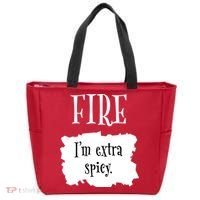 Fire Hot Packet Halloween Taco Im Extra Spicy Costume Tote Bag thumb 0