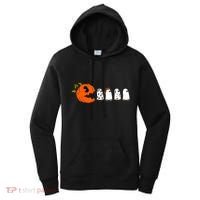 Funny Halloween Pumpkin Ghosts Retro Gamer Women's Hoodie thumb 0