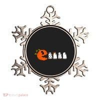 Funny Halloween Pumpkin Ghosts Retro Gamer Ornament thumb 0