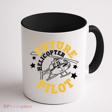 Future Helicopter Pilot Coffee Mug back