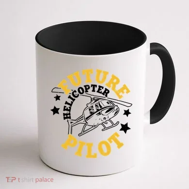 Future Helicopter Pilot Coffee Mug back