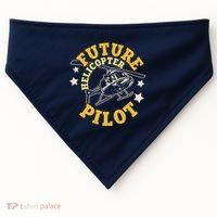 Future Helicopter Pilot USA-Made Doggie Bandana thumb 0