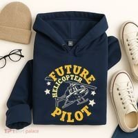 Future Helicopter Pilot Hoodie thumb 4