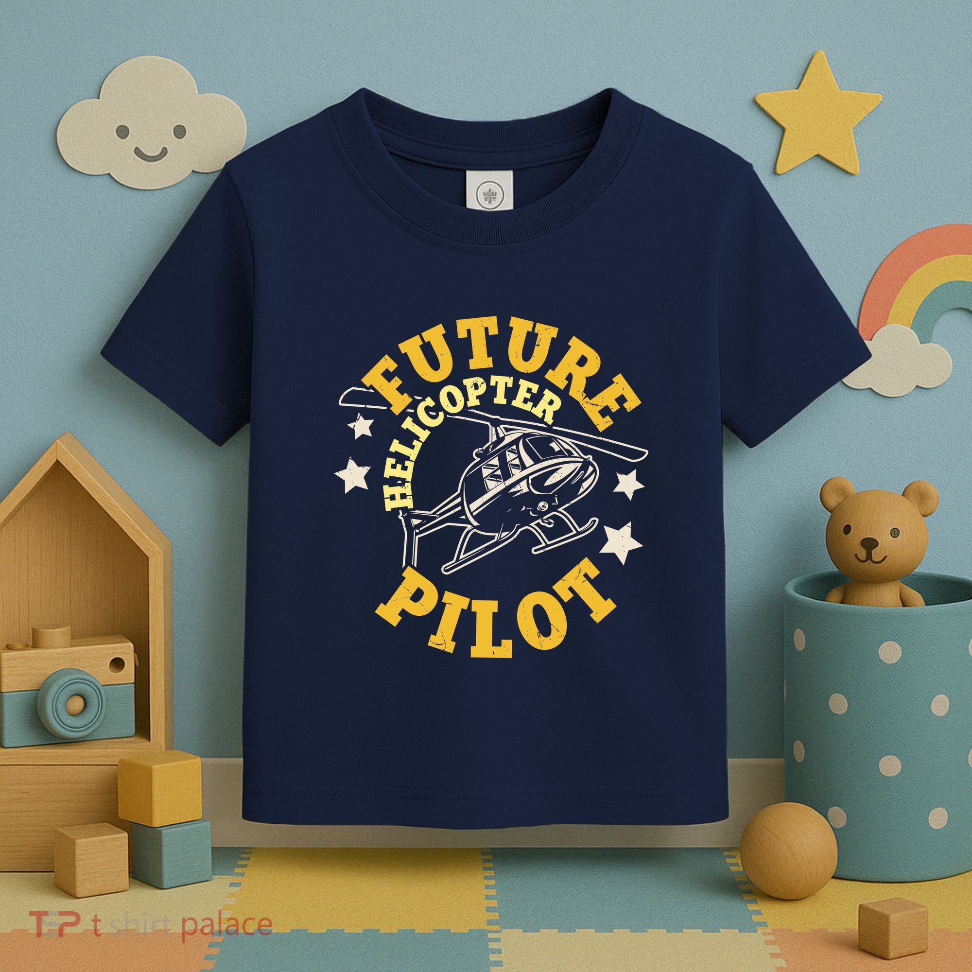 Future Helicopter Pilot Toddler T-Shirt