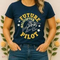Future Helicopter Pilot Women's T-Shirt thumb 2