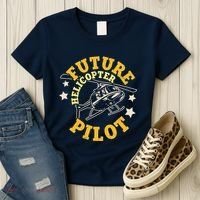 Future Helicopter Pilot Women's T-Shirt thumb 3