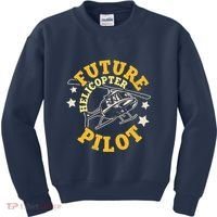 Future Helicopter Pilot Kids Sweatshirt thumb 0