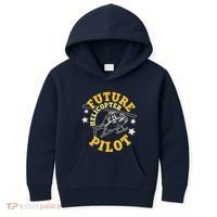 Future Helicopter Pilot Kids Hoodie thumb 0