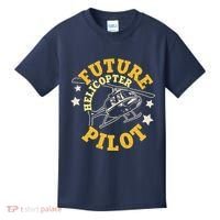 Future Helicopter Pilot Kids T-Shirt thumb 0