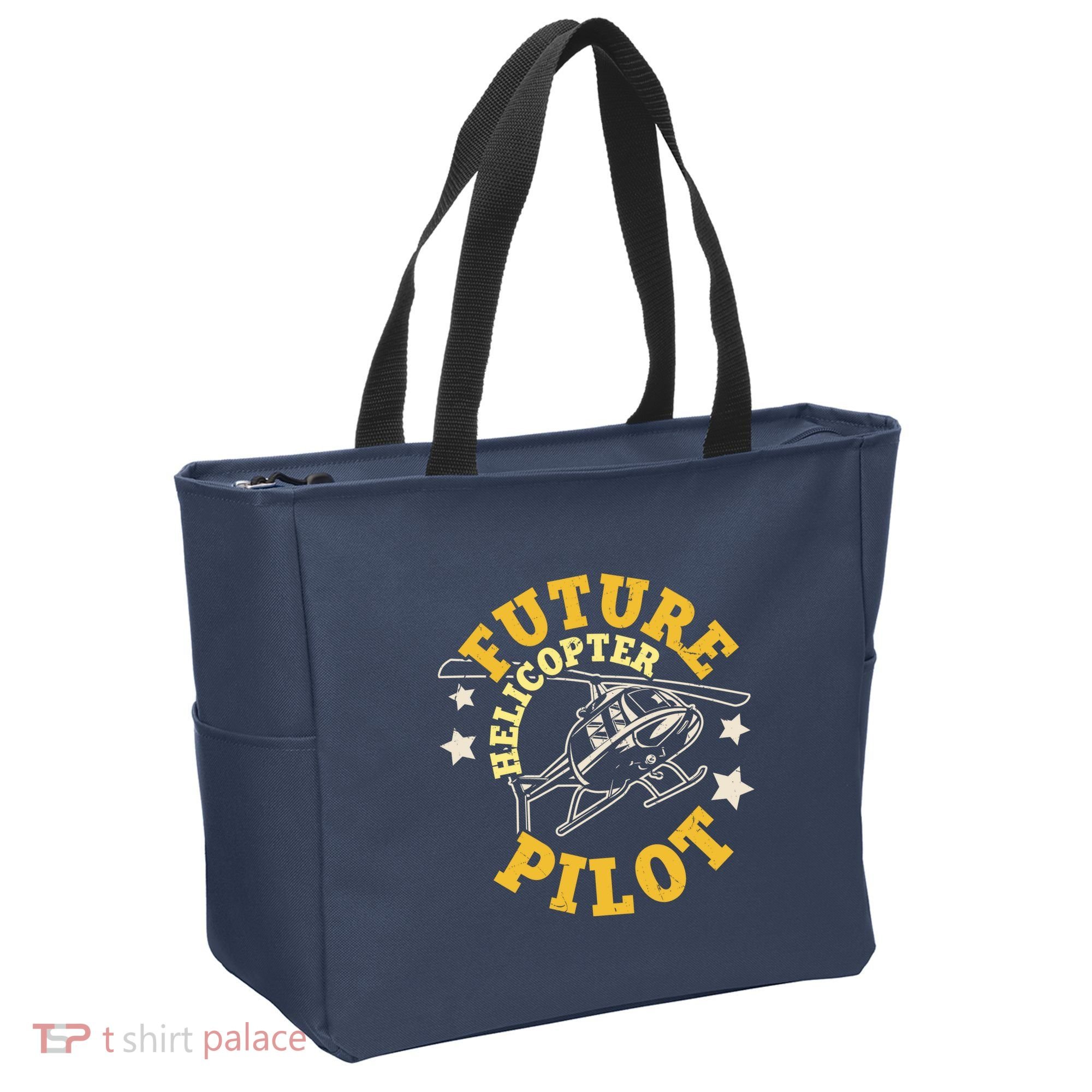 Future Helicopter Pilot Tote Bag