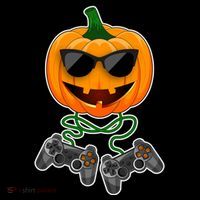 Funny Halloween Pumpkin Video Gamer Coffee Mug thumb 5