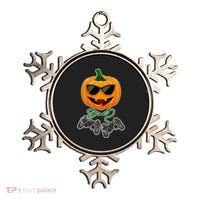 Funny Halloween Pumpkin Video Gamer Ornament thumb 0