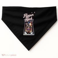 Flippin Heck Pinball Machine Gaming Arcade USA-Made Doggie Bandana thumb 0