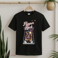 Flippin Heck Pinball Machine Gaming Arcade T-Shirt thumb 2