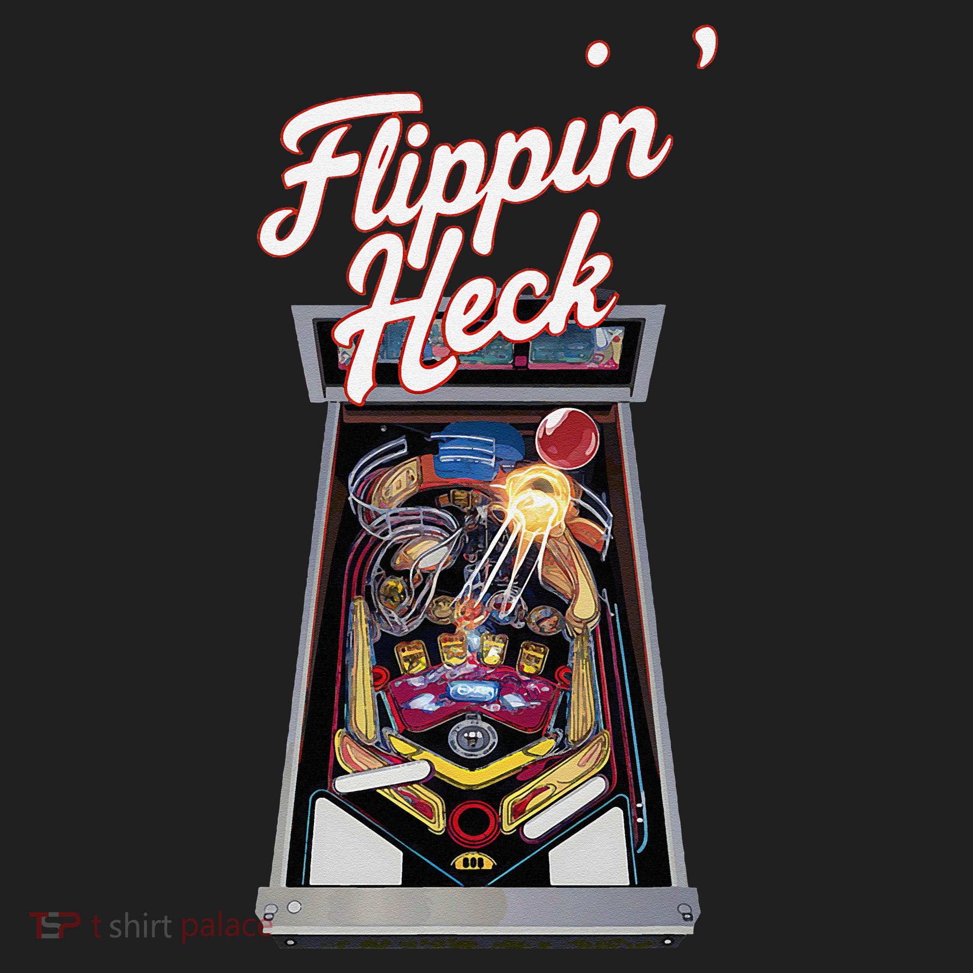 Flippin Heck Pinball Machine Gaming Arcade Beanie
