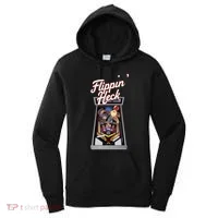 Flippin Heck Pinball Machine Gaming Arcade Women's Hoodie thumb 0