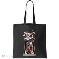 Flippin Heck Pinball Machine Gaming Arcade Tote Bag thumb 0
