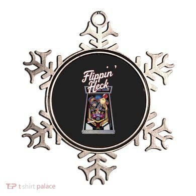 Flippin Heck Pinball Machine Gaming Arcade Ornament