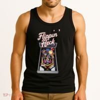 Flippin Heck Pinball Machine Gaming Arcade Tank Top thumb 3