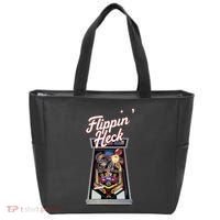 Flippin Heck Pinball Machine Gaming Arcade Tote Bag thumb 0