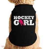 Field Hockey  Player Silhouette Sport Gift Doggie Tank thumb 0
