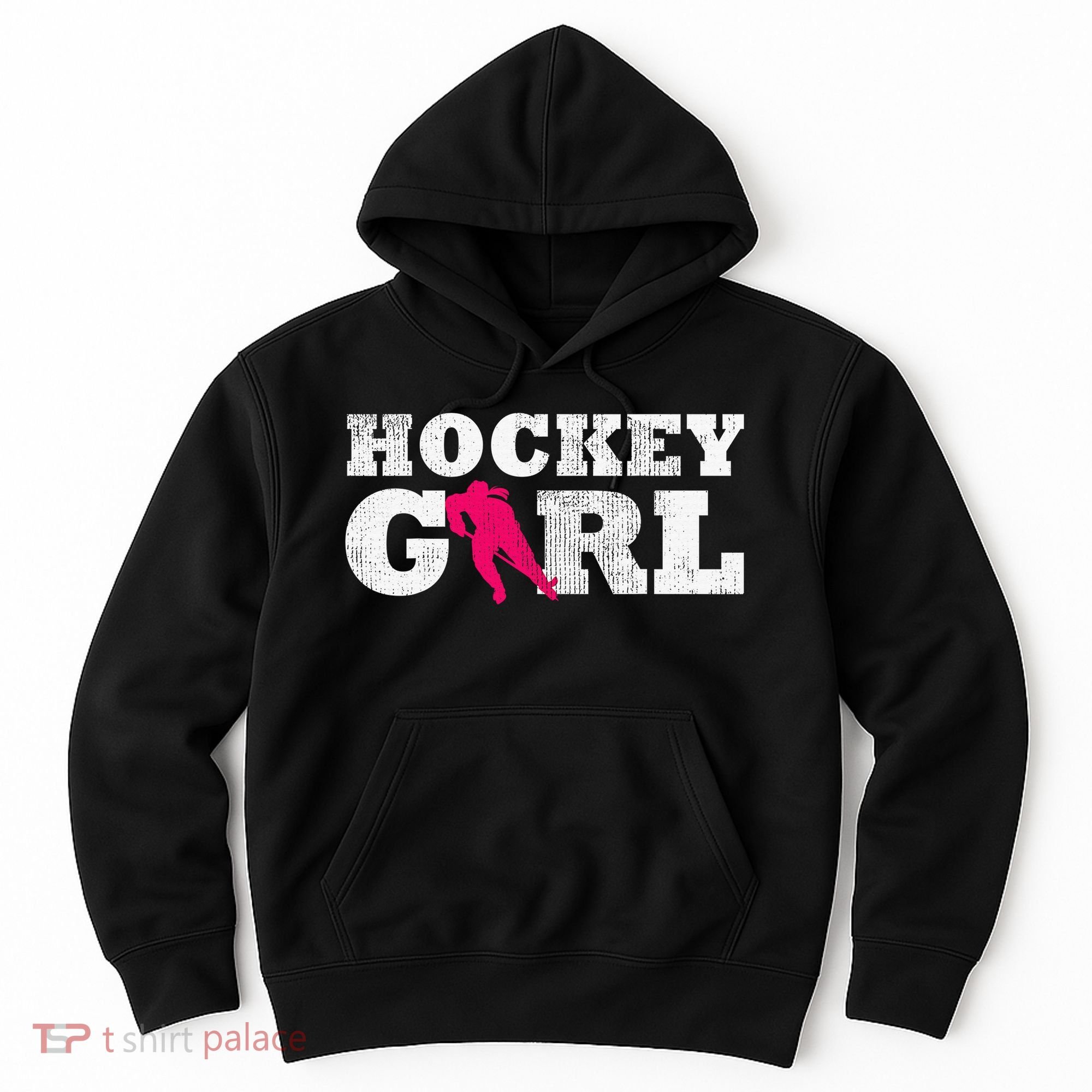 Field Hockey  Player Silhouette Sport Gift Hoodie
