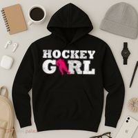 Field Hockey  Player Silhouette Sport Gift Hoodie thumb 3