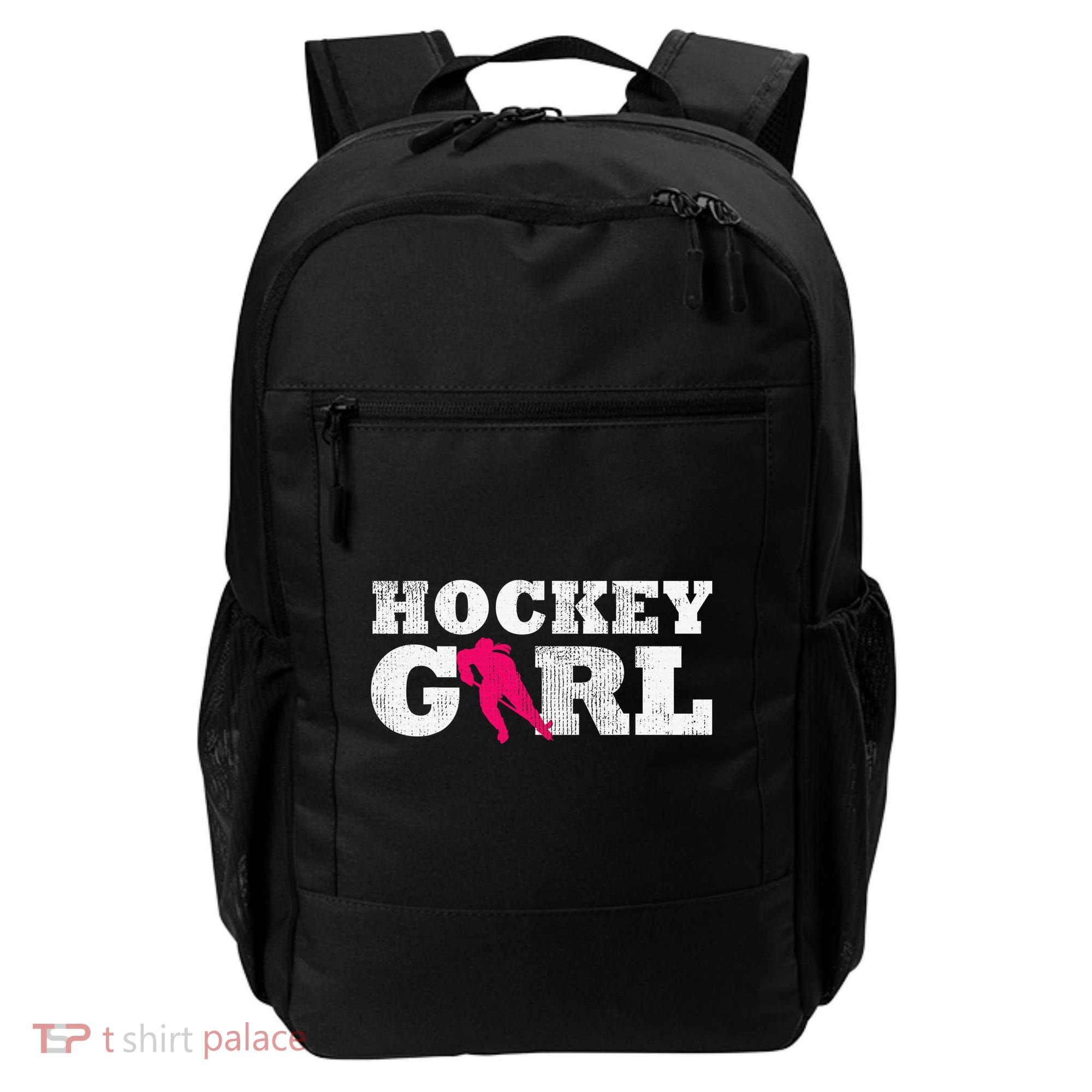 Field Hockey  Player Silhouette Sport Gift Backpack