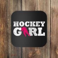 Field Hockey  Player Silhouette Sport Gift Coaster thumb 0