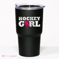 Field Hockey  Player Silhouette Sport Gift Tumbler thumb 0