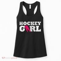 Field Hockey  Player Silhouette Sport Gift Women's Tank Top thumb 0