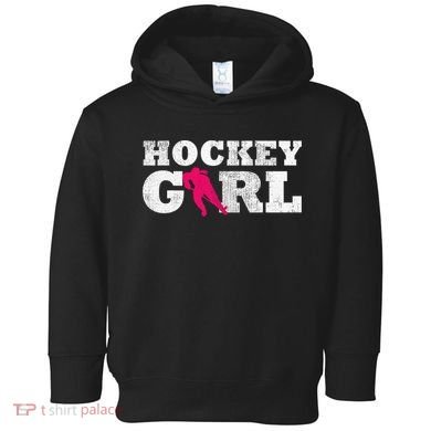 Field Hockey  Player Silhouette Sport Gift Toddler Hoodie