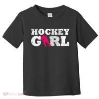 Field Hockey  Player Silhouette Sport Gift Toddler T-Shirt thumb 0