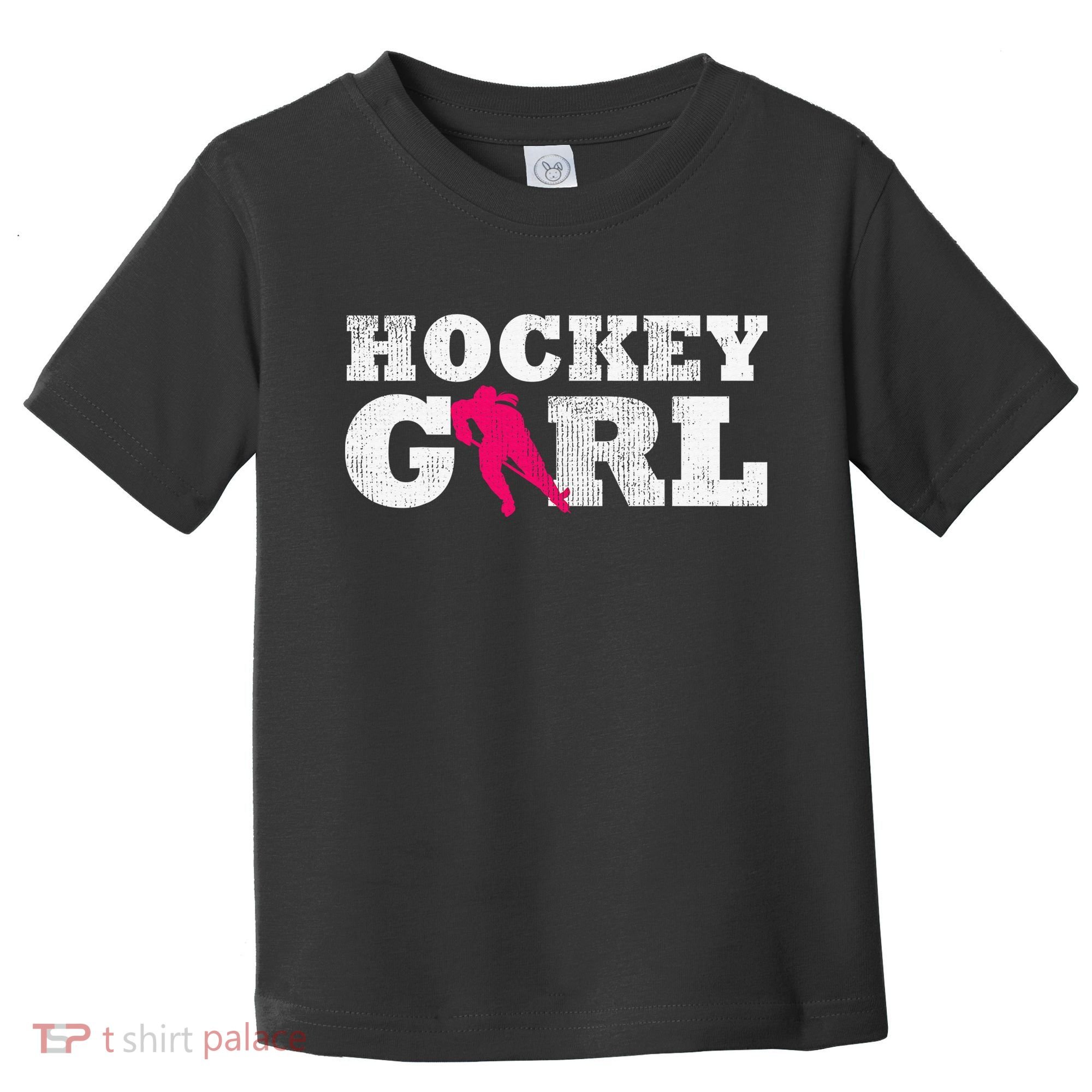 Field Hockey  Player Silhouette Sport Gift Toddler T-Shirt