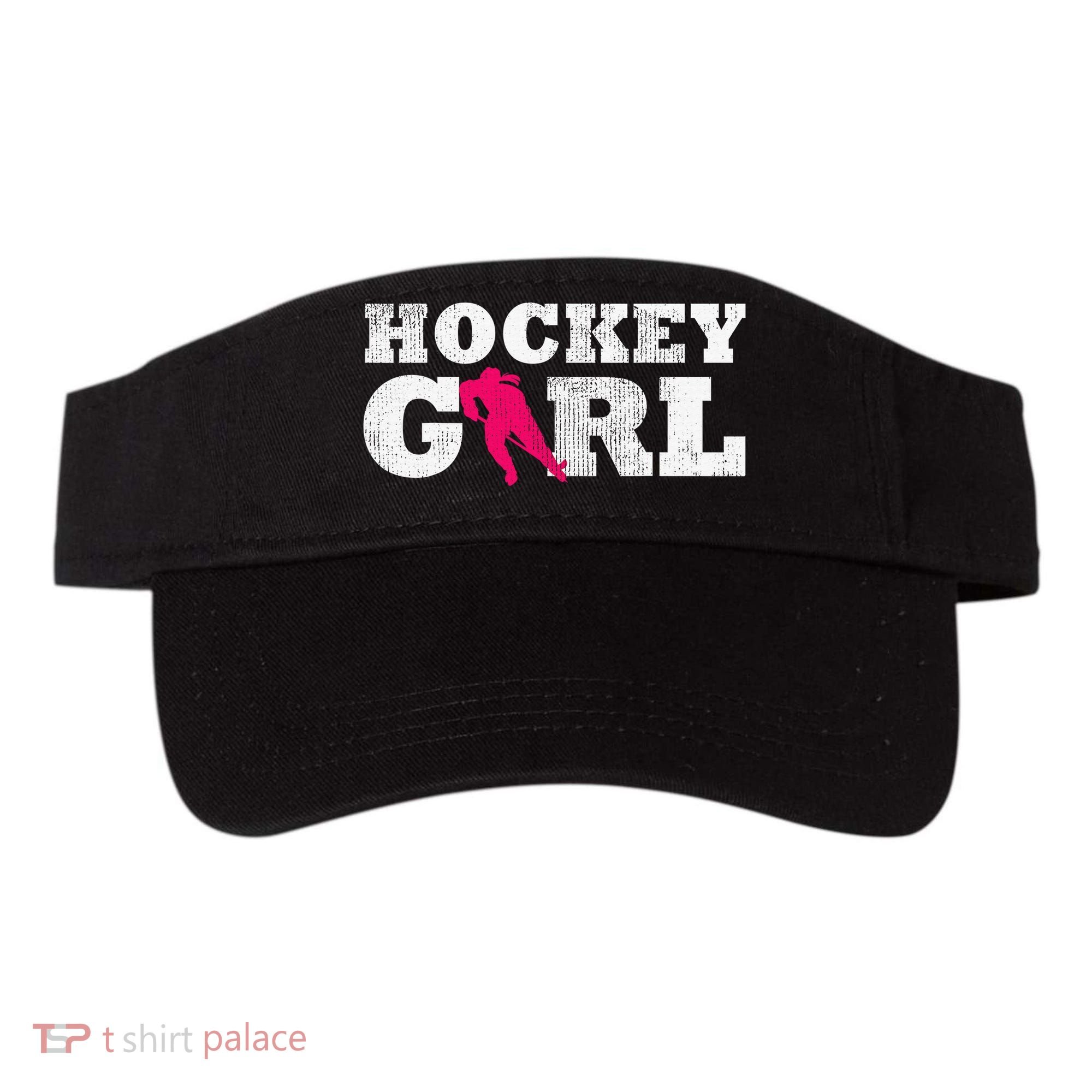 Field Hockey  Player Silhouette Sport Gift Visor