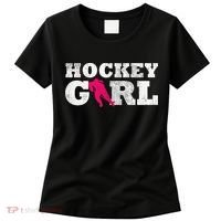 Field Hockey  Player Silhouette Sport Gift Women's T-Shirt thumb 0