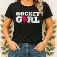 Field Hockey  Player Silhouette Sport Gift Women's T-Shirt thumb 2