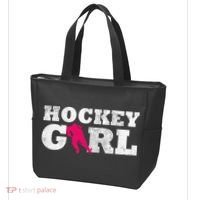 Field Hockey  Player Silhouette Sport Gift Tote Bag thumb 3