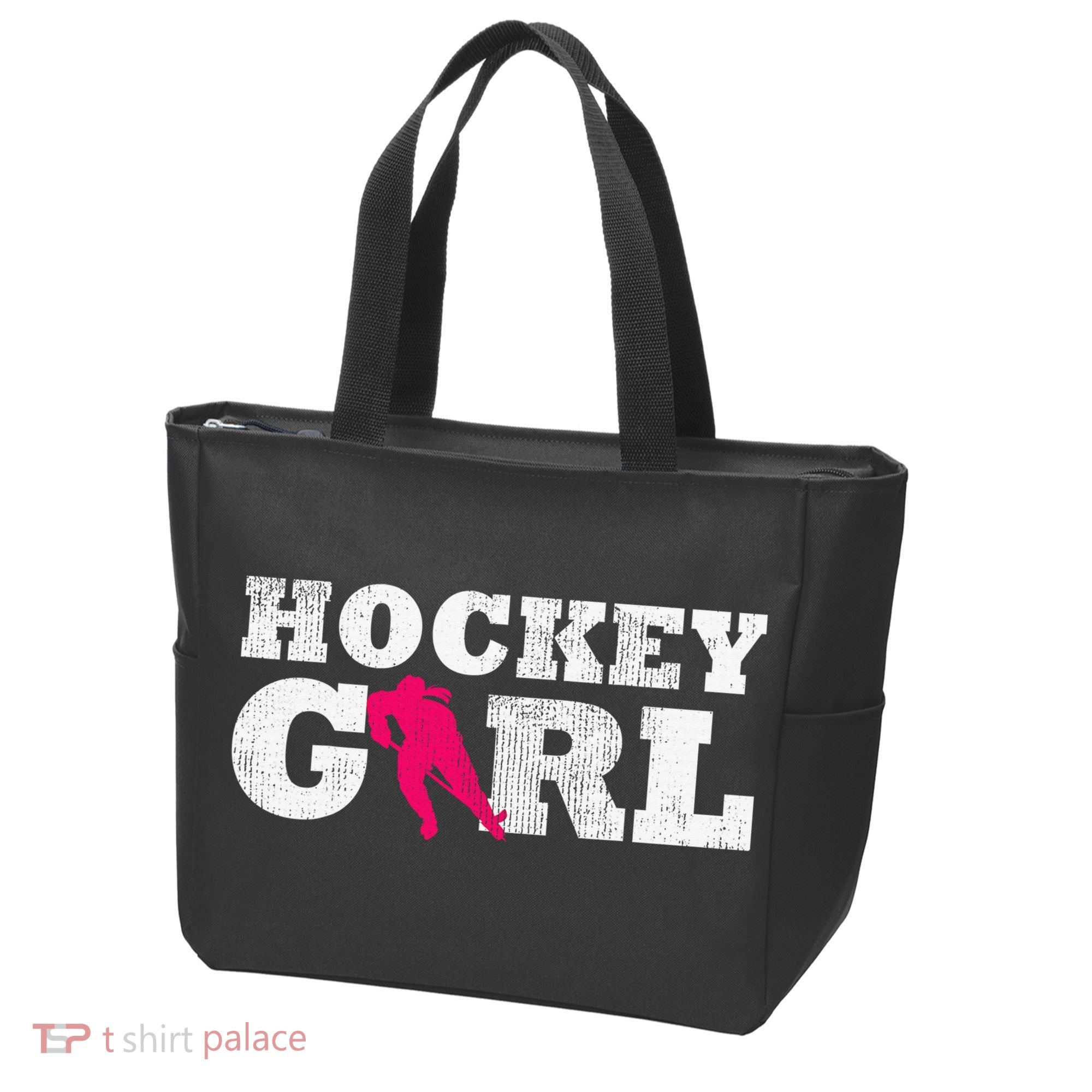 Field Hockey  Player Silhouette Sport Gift Tote Bag