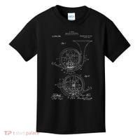 French Horn Patent French Horn Player Gift Kids T-Shirt thumb 0