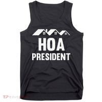 Funny Hoa President Funny Homeowners Association Tank Top thumb 0