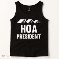 Funny Hoa President Funny Homeowners Association Tank Top thumb 2