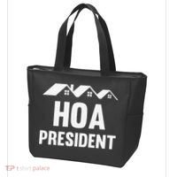Funny Hoa President Funny Homeowners Association Tote Bag thumb 3
