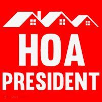 Funny Hoa President Funny Homeowners Association Santa Hat thumb 1