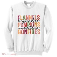 Flannels Hayrides Pumpkin Pumpkin Spice Season Sweatshirt thumb 0