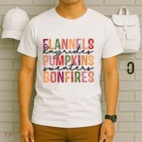 Flannels Hayrides Pumpkin Pumpkin Spice Season T-Shirt thumb 6