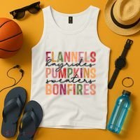 Flannels Hayrides Pumpkin Pumpkin Spice Season Tank Top thumb 4