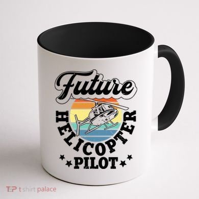 Future Helicopter Pilot Coffee Mug back